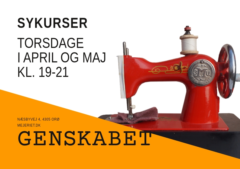 sykursus torsdage i april og maj kl. 19-21